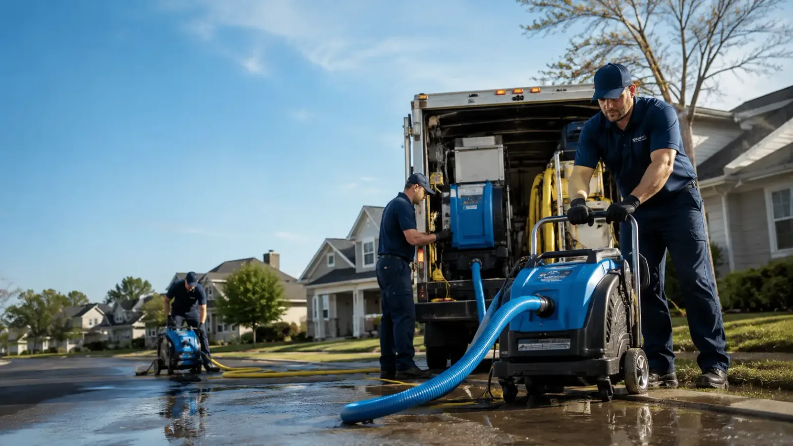 Flood Damage Cleanup in Hanna, OK